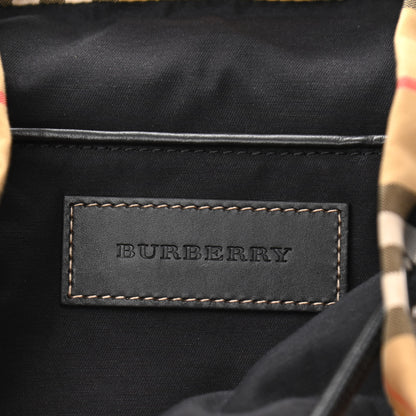 Burberry Nylon Vintage Check Small Rucksack Backpack Antique Yellow 6 of 10