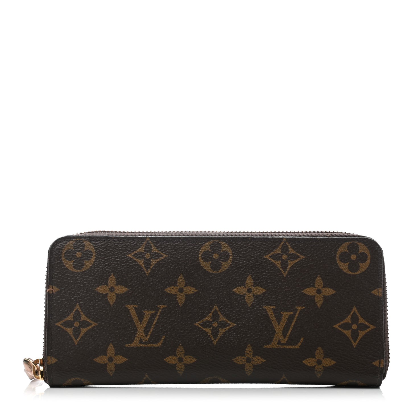 Monogram Clemence Wallet Rose Ballerine