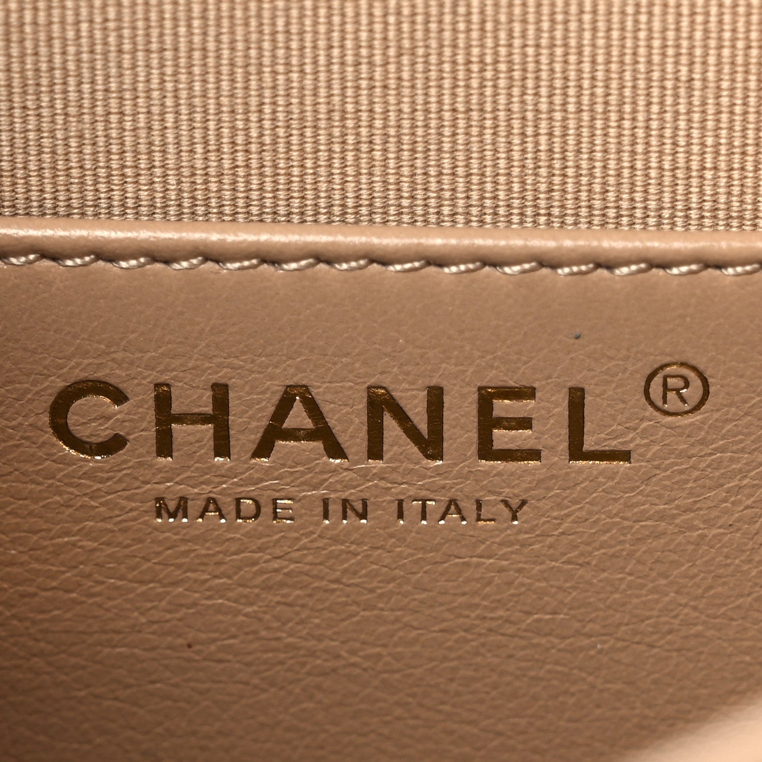 Chanel Calfskin Quilted Small Messenger Flap Beige 6 of 11