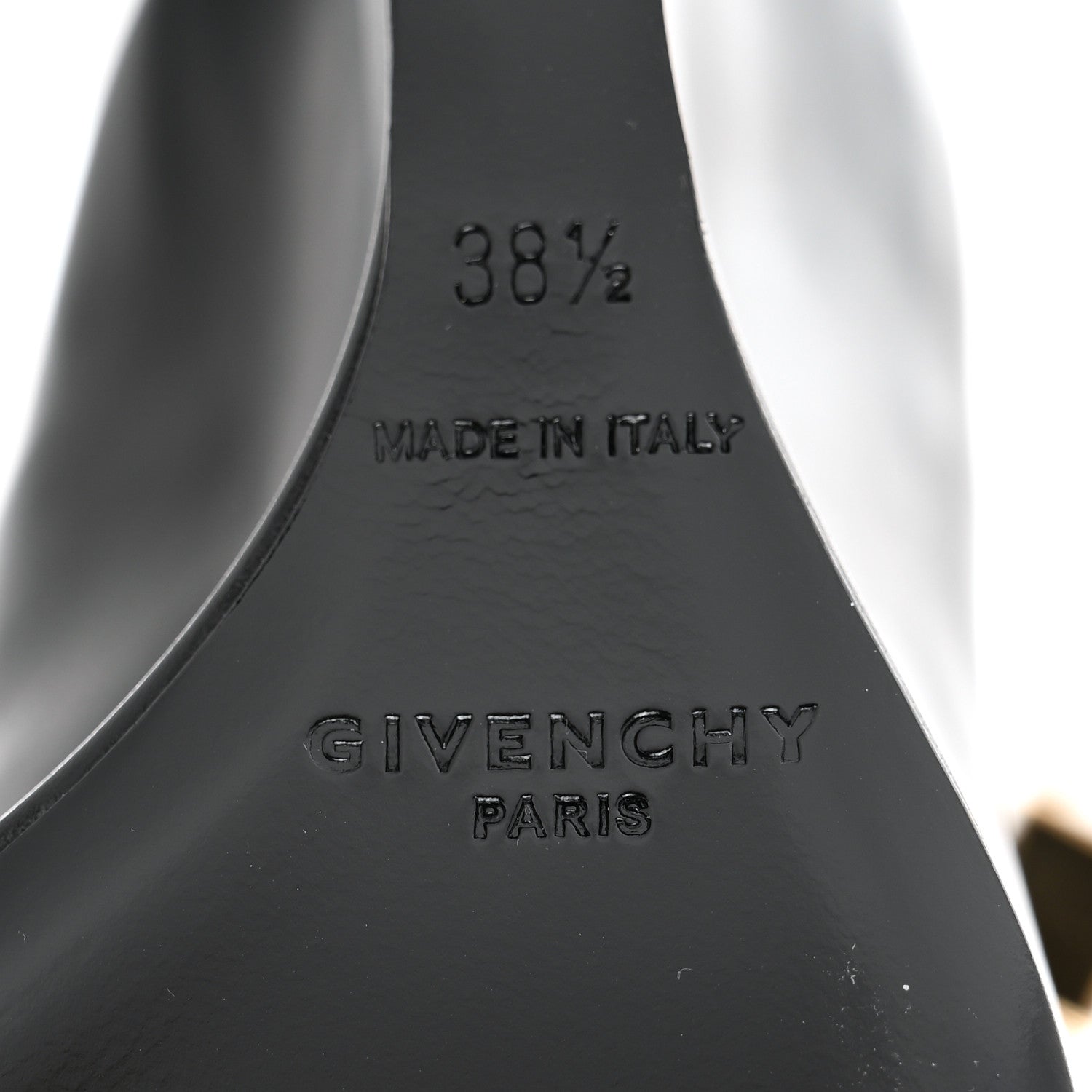 Givenchy Calfskin G Lock 80mm Wedge Low Boots 38.5 Black 5 of 11