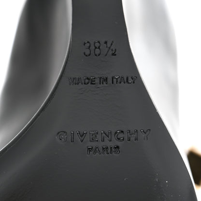 Givenchy Calfskin G Lock 80mm Wedge Low Boots 38.5 Black 5 of 11