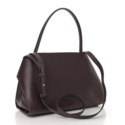 Salvatore Ferragamo Calfskin Medium Hug Bag Burgundy Oxblood 3 of 11