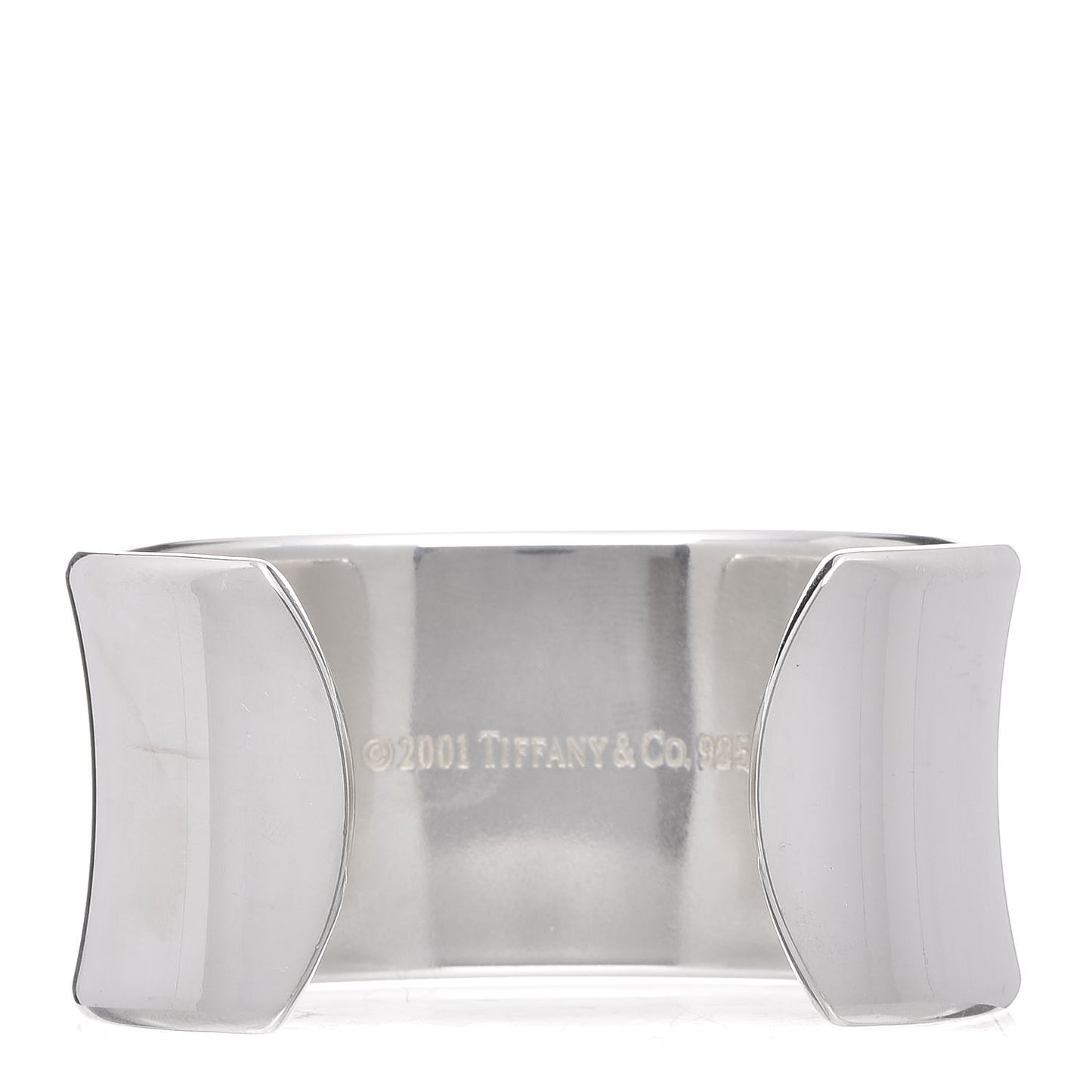 Sterling Silver Wide 1837 Cuff Bracelet