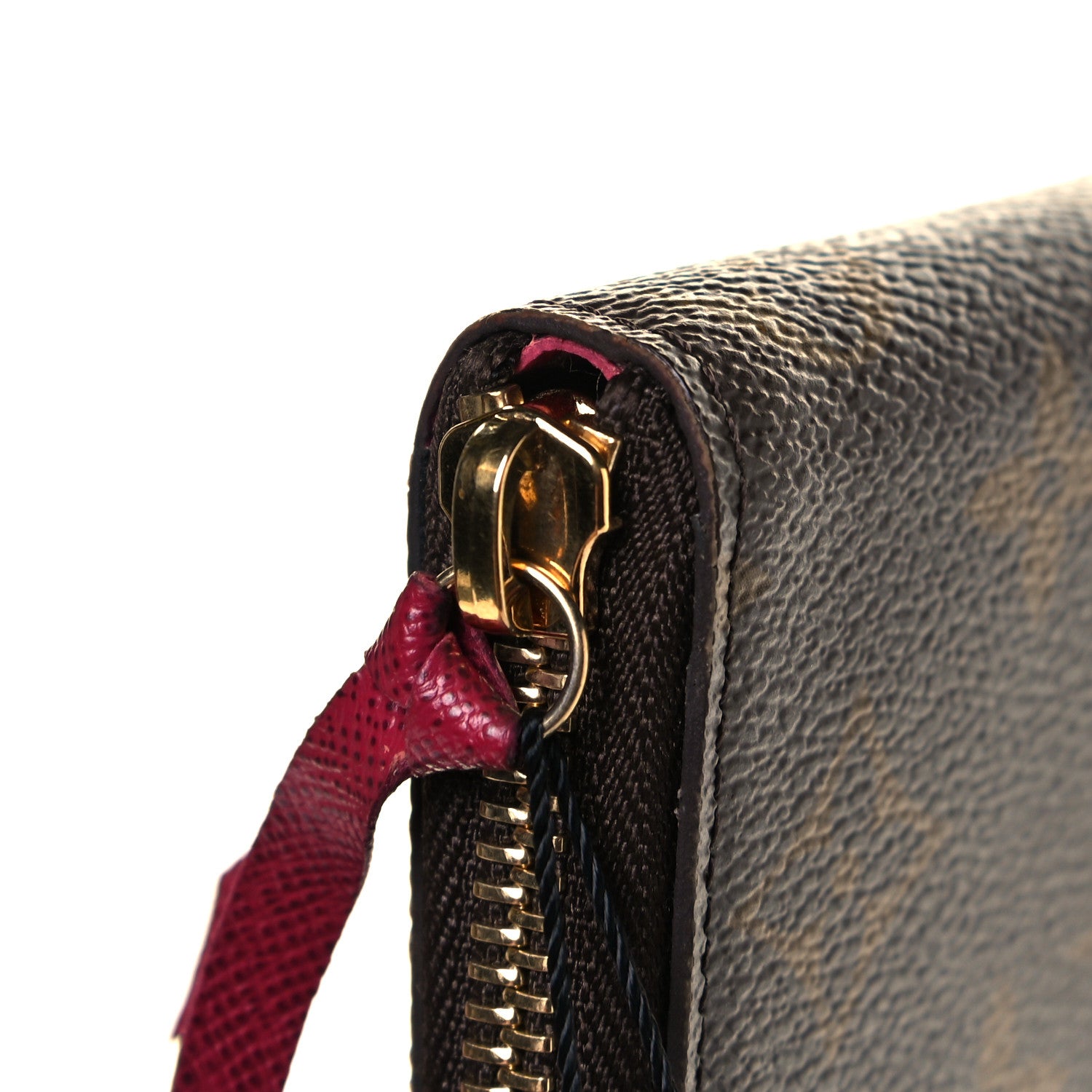 Louis Vuitton Monogram Clemence Wallet Fuchsia 10 of 12