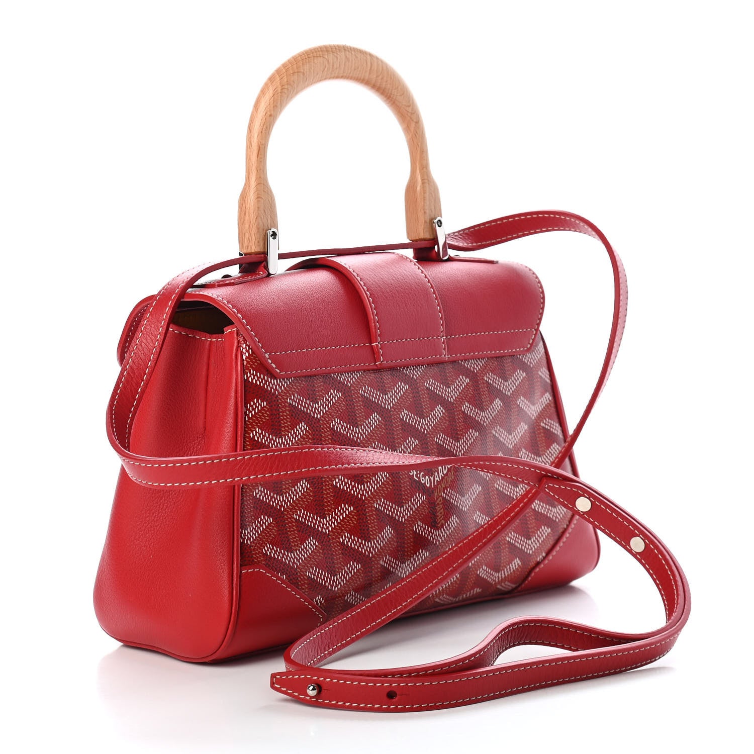 Goyard Goyardine Saigon Mini Red 3 of 9