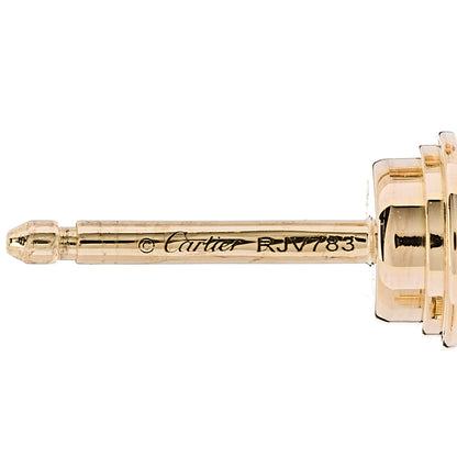 Cartier 18K Pink Gold Diamond MM D'Amour Earrings 4 of 6
