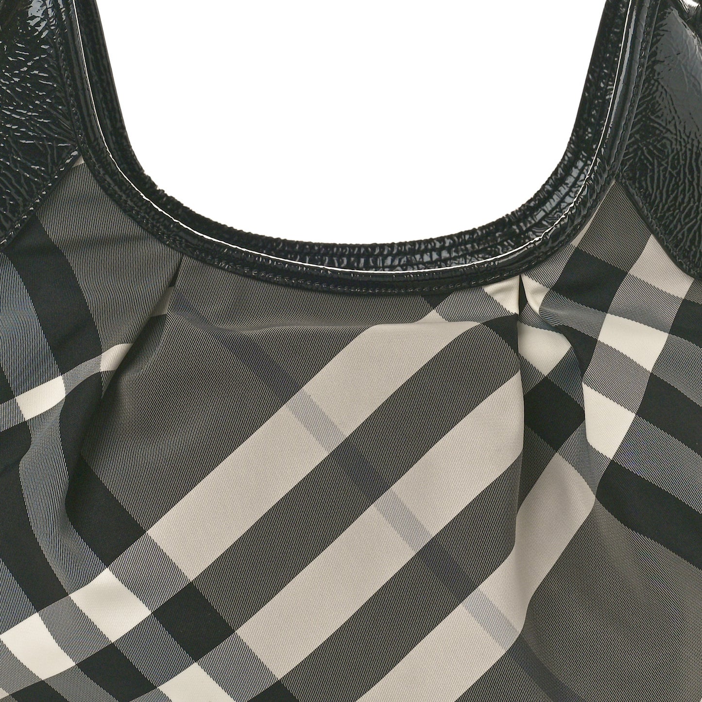Beat Check Small Brooklyn Hobo Black