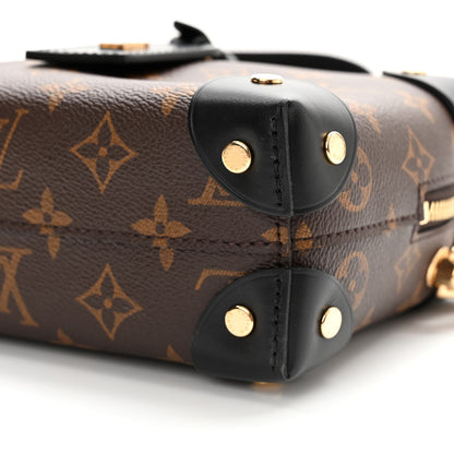 Louis Vuitton Monogram Petite Malle Souple Black 9 of 10