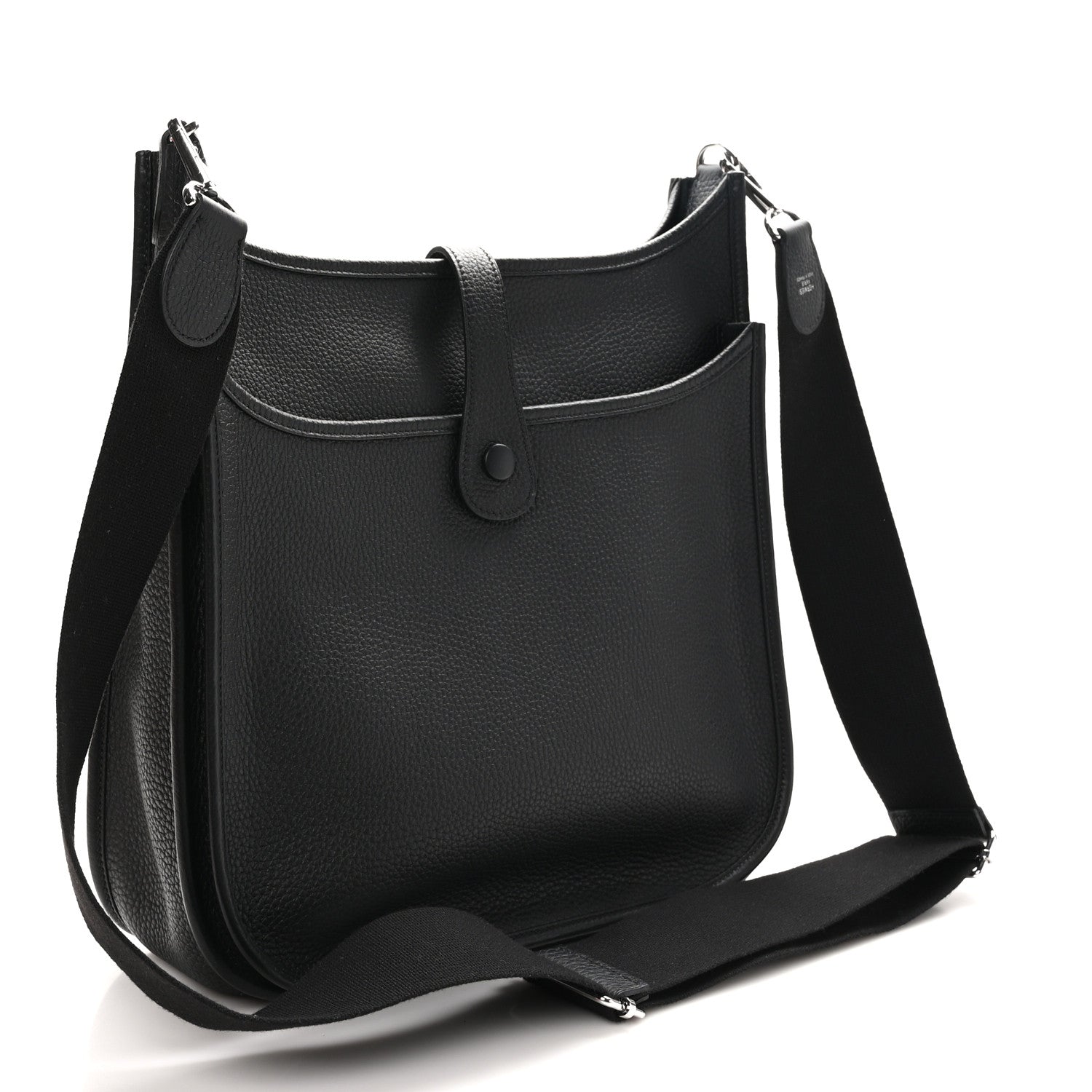 Hermes Taurillon Clemence Evelyne III GM Black 3 of 11