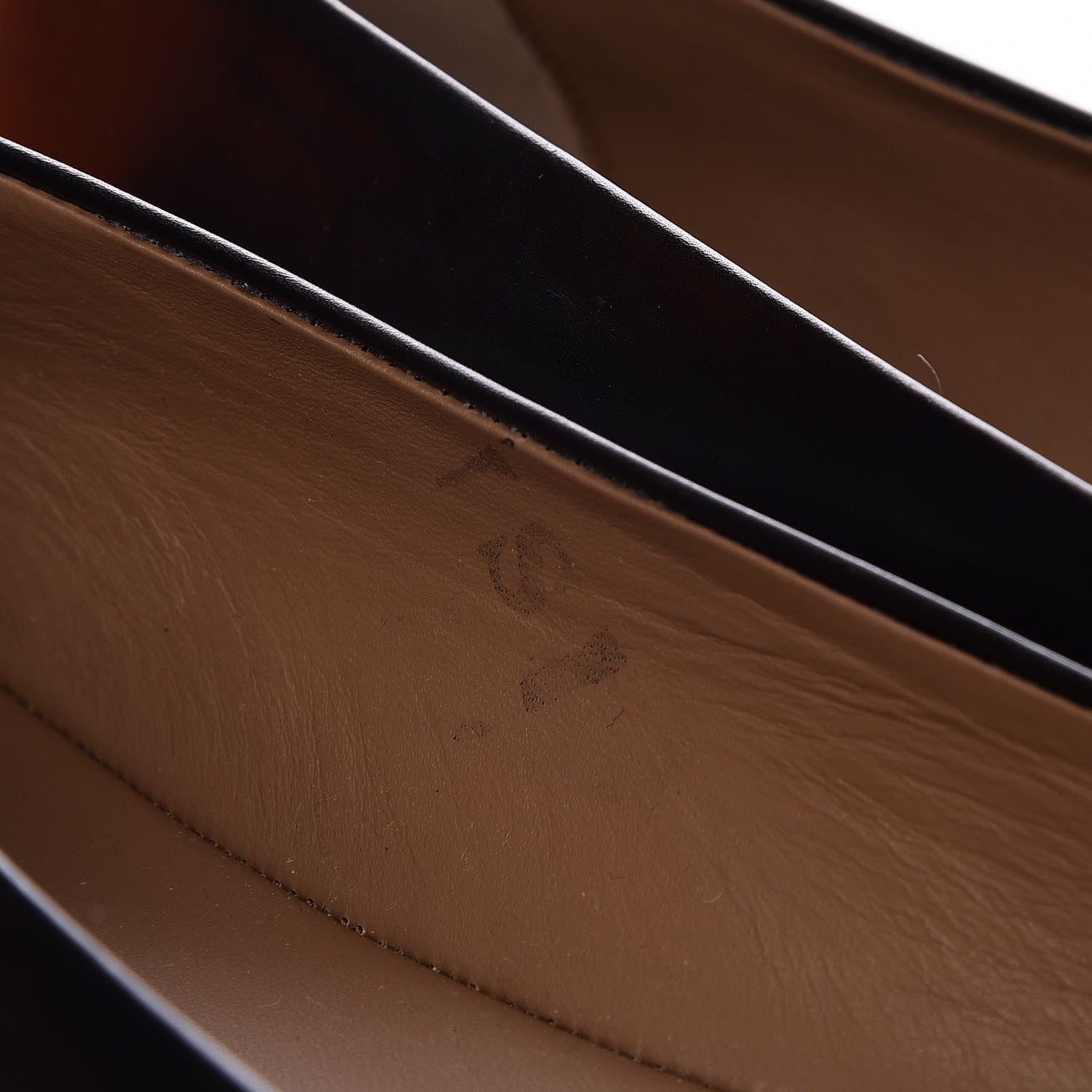 Hermes Glossy Calfskin Neuilly Ballerina Flats 38.5 Black 8 of 9