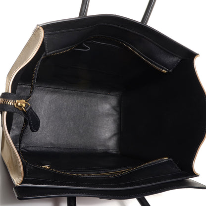 Celine Smooth Calfskin Suede Mini Tri-Color Luggage Rust 5 of 9