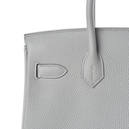 Hermes Togo Birkin 30 Gris Mouette 11 of 33