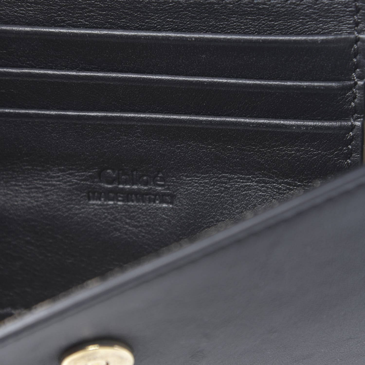 Chloe Suede Calfskin Mini Faye Shoulder Bag Black 6 of 10