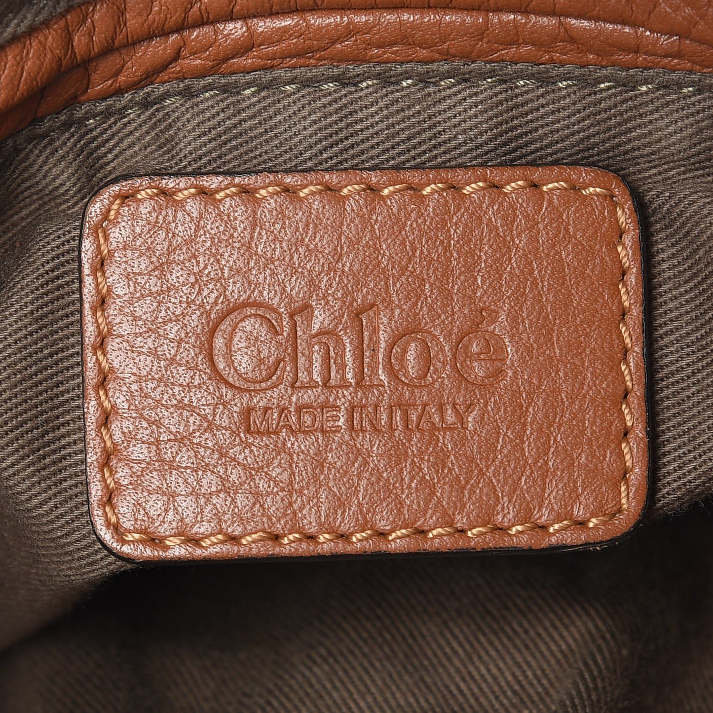 Calfskin Medium Marcie Satchel Tan