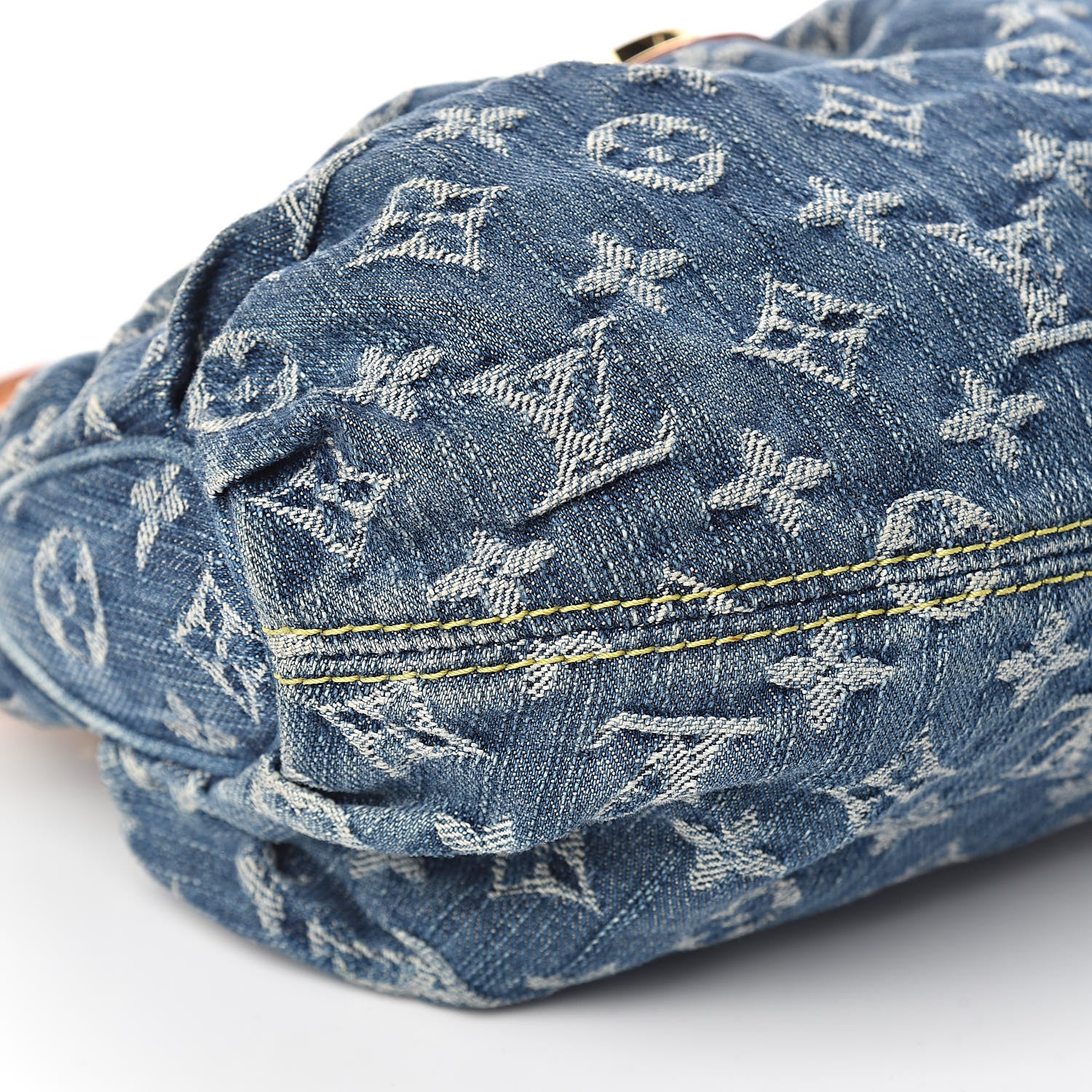 Louis Vuitton Monogram Denim Pleaty Blue 7 of 12