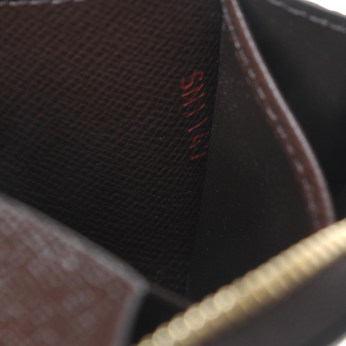 Damier Ebene Zippy Coin Purse