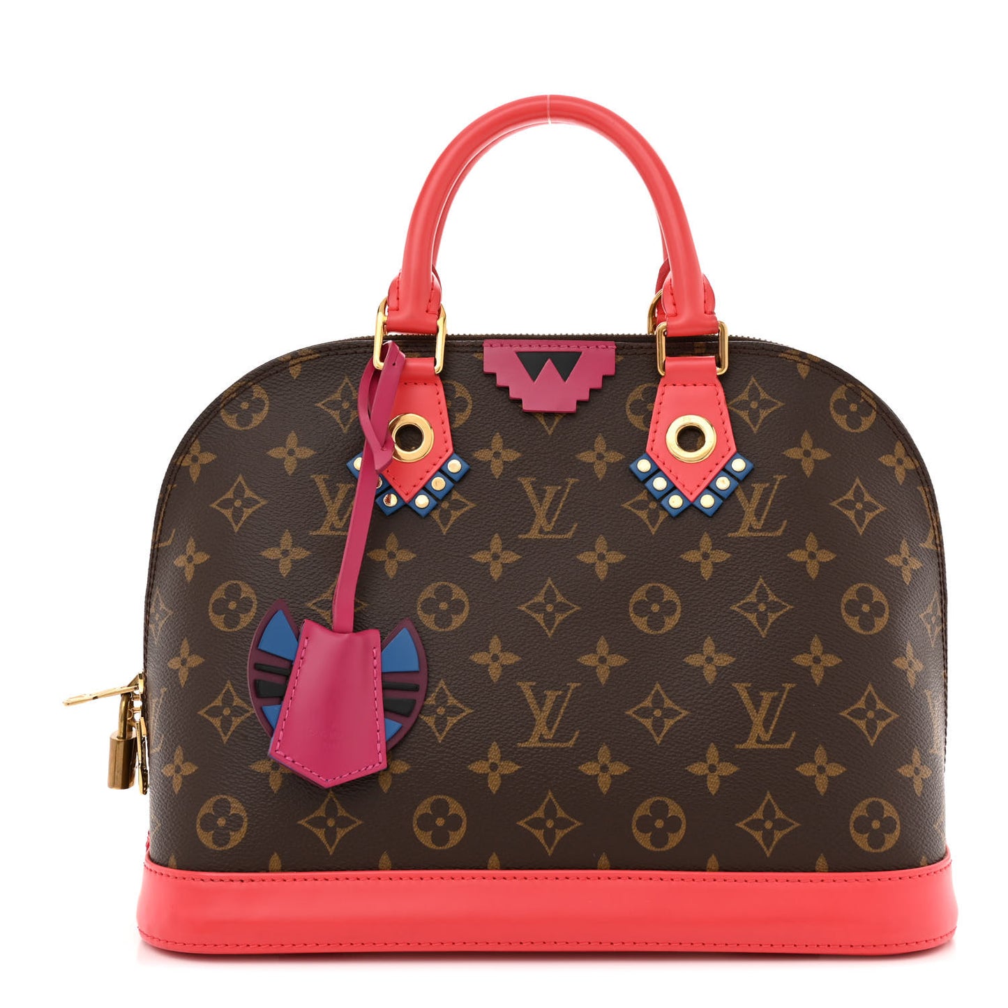 Monogram Totem Alma PM Flamingo