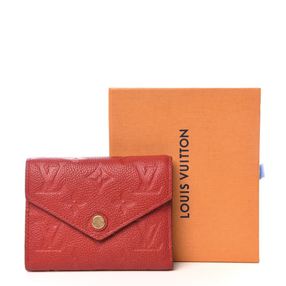 Louis Vuitton Empreinte Victorine Wallet Cherry 8 of 8