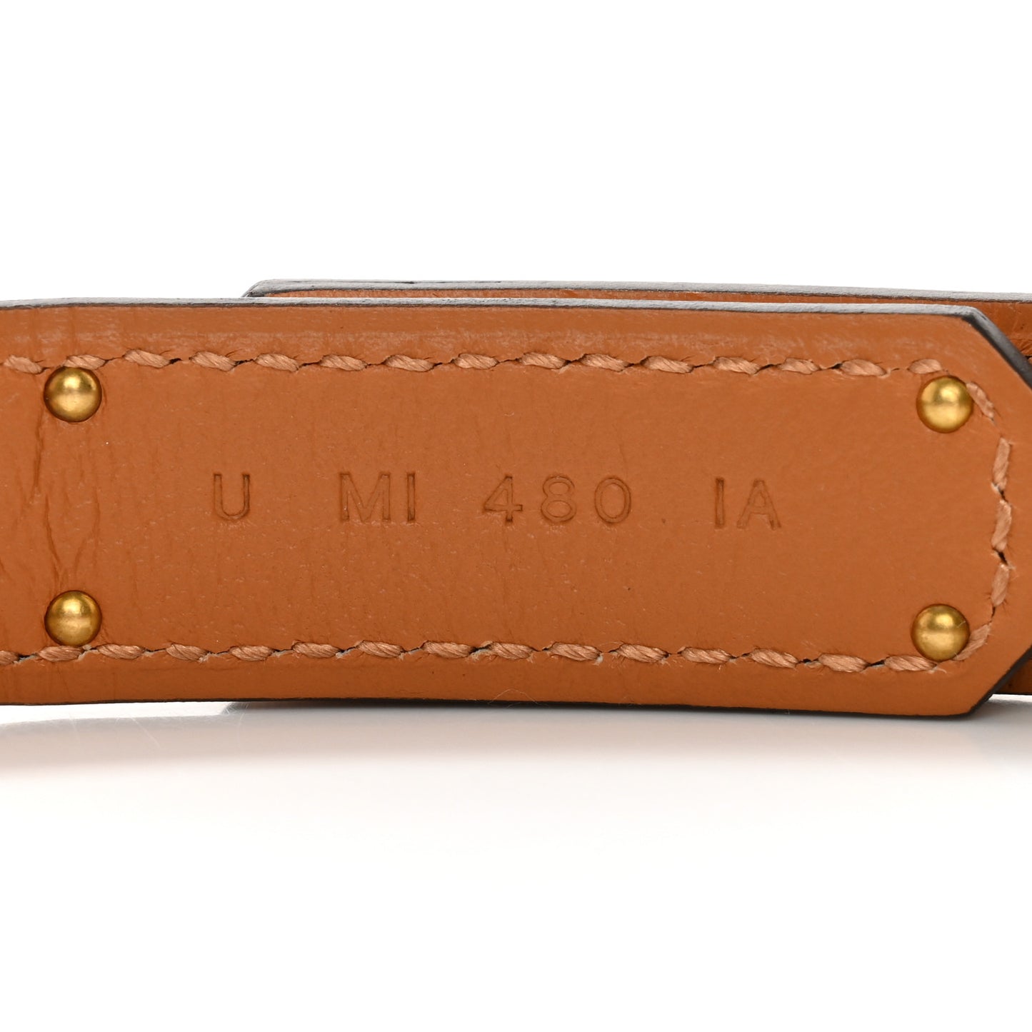Epsom Kelly Belt Gold