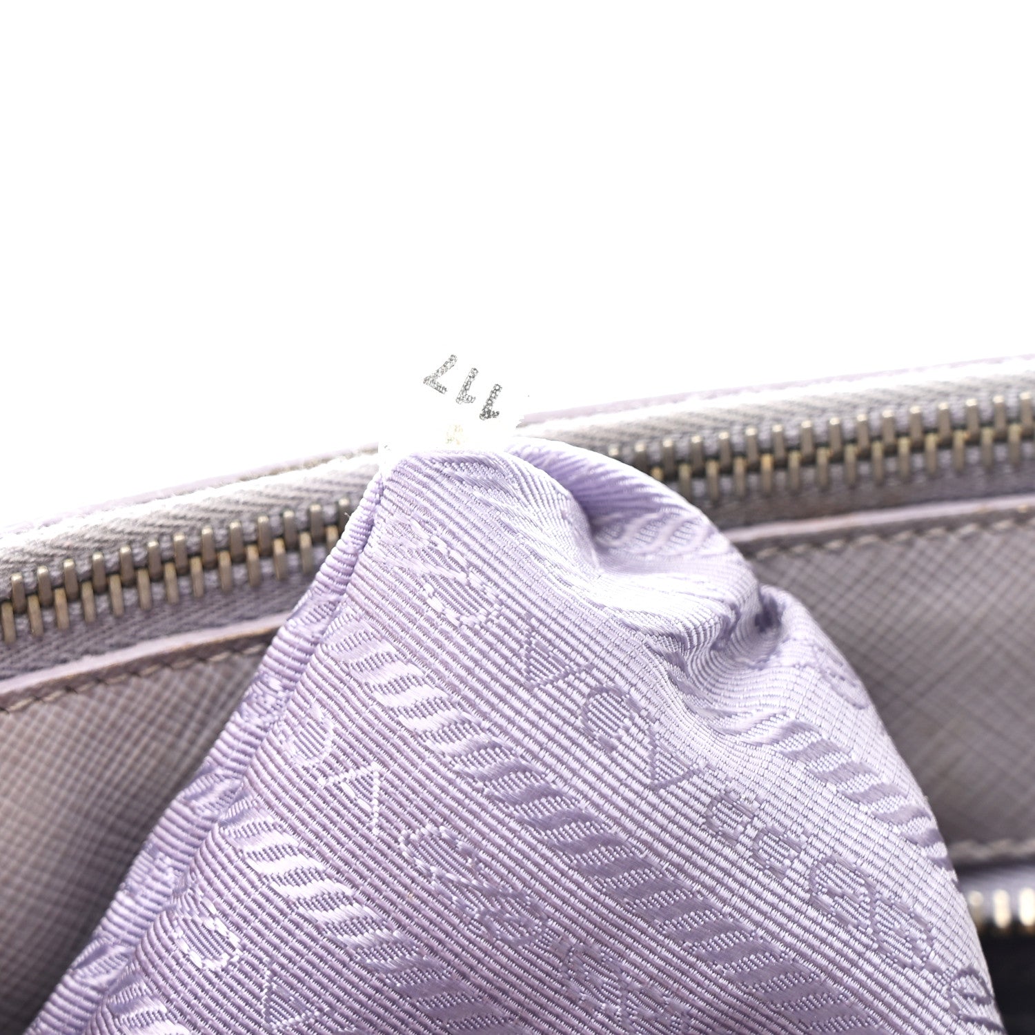 Prada Saffiano Small Galleria Double Zip Tote Glicine 13 of 25