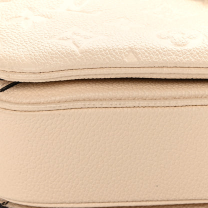 Louis Vuitton Empreinte Braided Pochette Metis Creme Beige Caramel 12 of 15