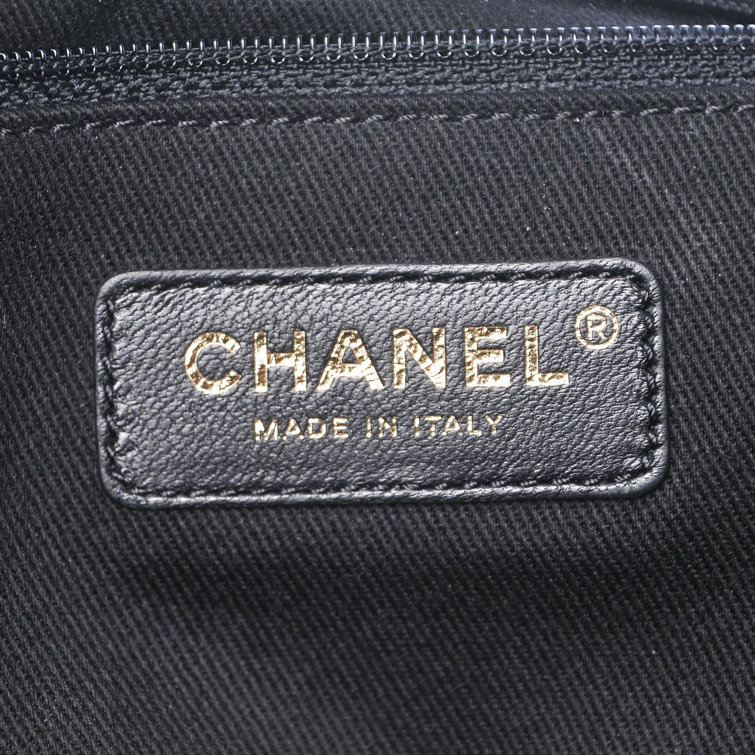 Chanel Canvas Chevron Quilted XXL Travel Flap Bag Black 6 of 10