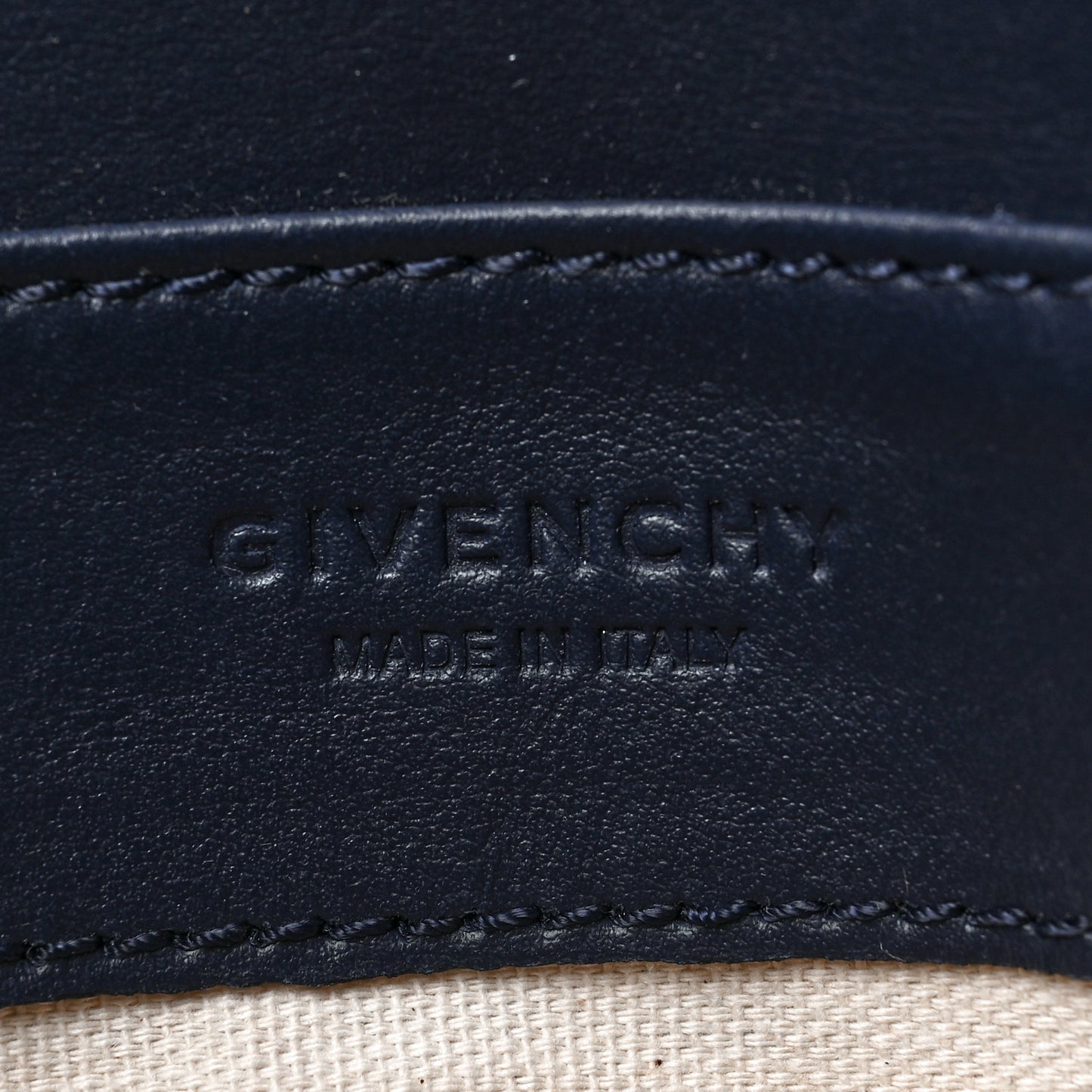 Calfskin Duetto Crossbody Navy Blue