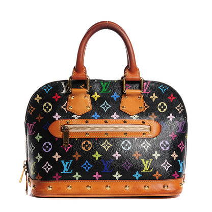 Louis Vuitton Monogram Multicolor Alma Black 1 of 7