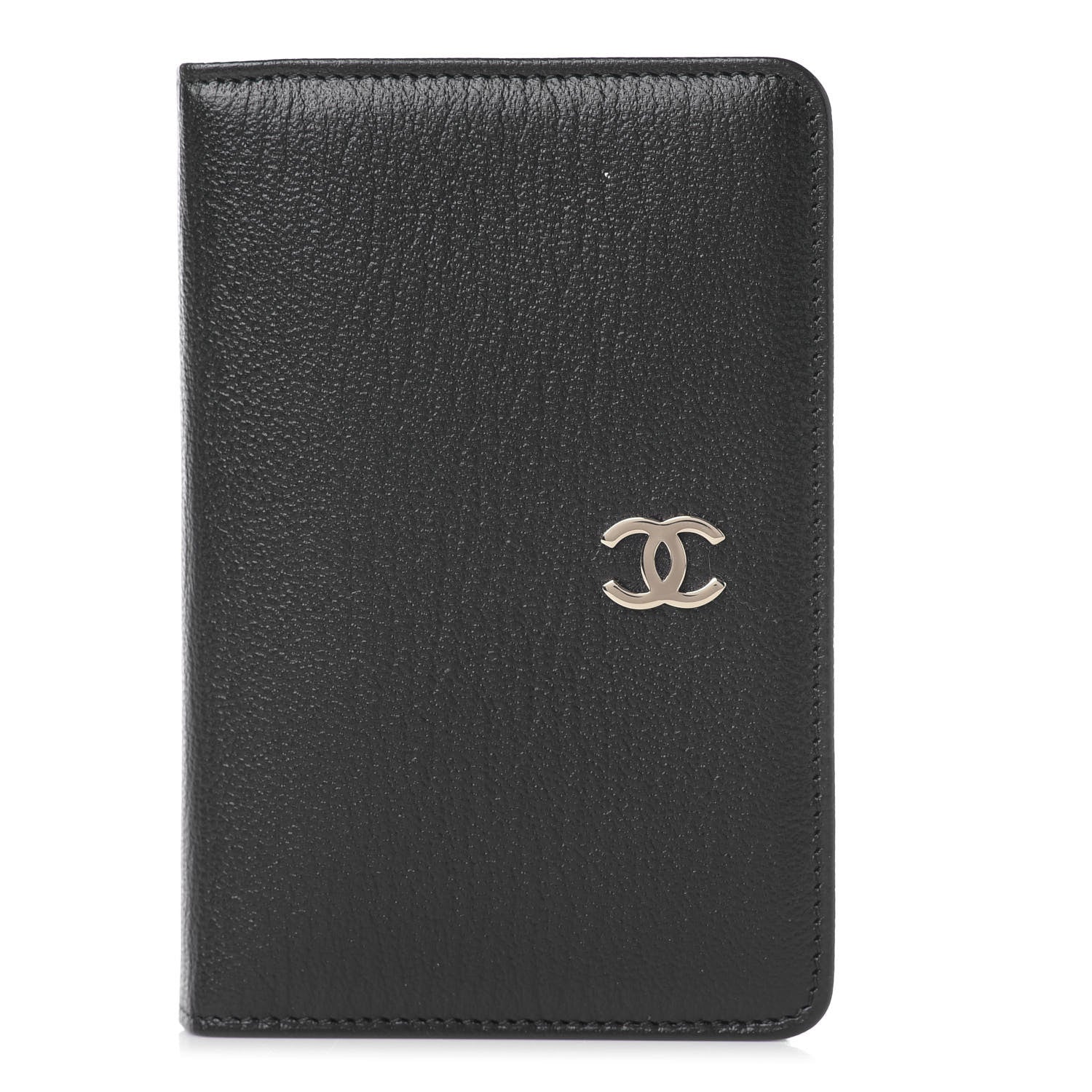 Chanel Goatskin Small Pocket Agenda Cover Black 1 of 6
