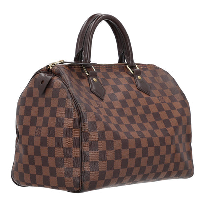 Louis Vuitton Damier Ebene Speedy 30 4 of 11