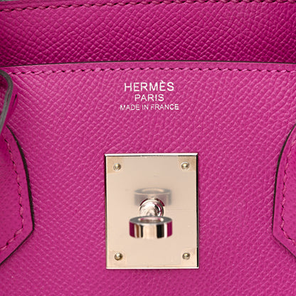 Hermes Epsom Birkin 30 Rose Pourpre 6 of 11