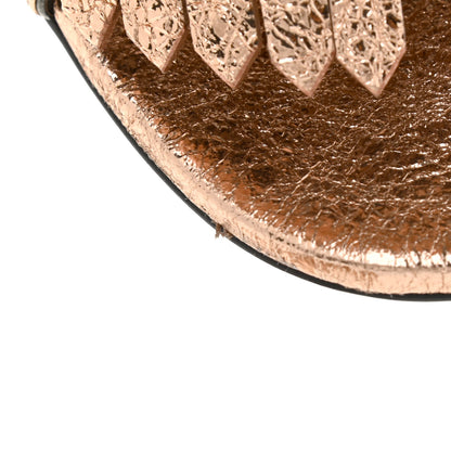 Gucci Galassia GG Marmont Fringe 75mm Slide Sandals Salmone 10 of 12