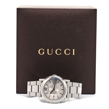 Gucci Stainless Steel 36mm G-Round Quartz Watch White 5 of 5