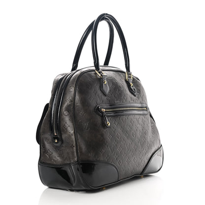 Louis Vuitton Monogram Embossed Cuir Alizee Gris 3 of 16