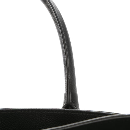 Chanel Calfskin Cerf Executive Shopper Tote Black 8 of 9