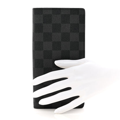 Louis Vuitton Damier Graphite Brazza Wallet 2 of 8