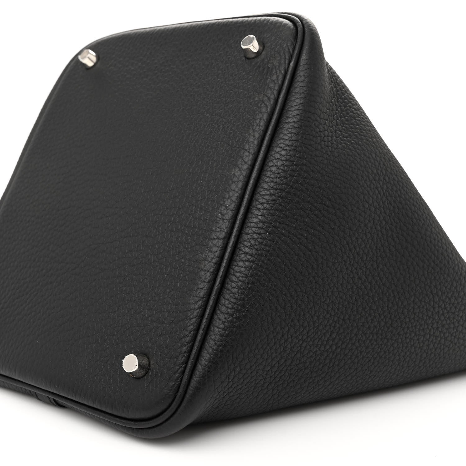 Hermes Taurillon Clemence Picotin Lock 22 MM Black 10 of 11