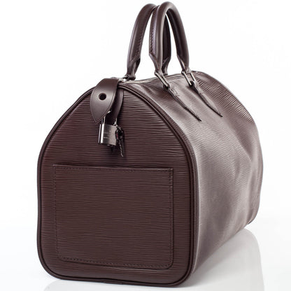 Louis Vuitton Epi Speedy 30 Moka 4 of 9