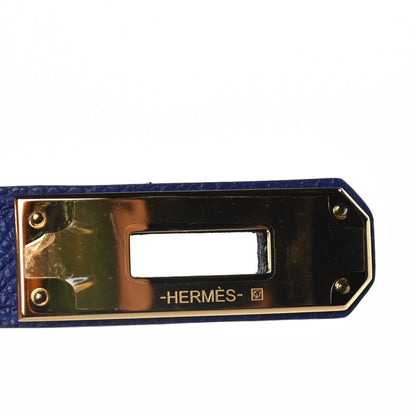 Hermes Epsom Kelly Belt Bleu Electrique 8 of 10
