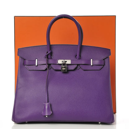 Hermes Epsom Birkin 35 Crocus 28 of 28
