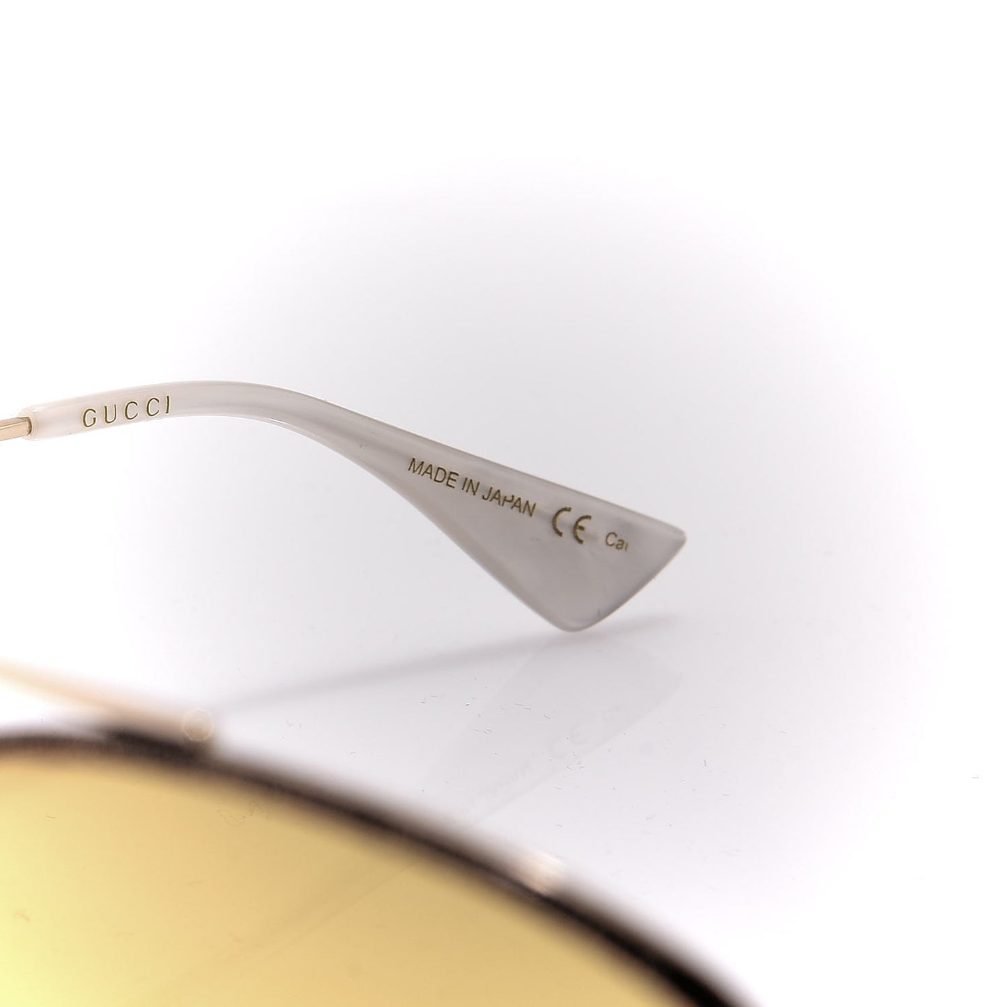 Metal Glitter Aviator Sunglasses G0227S Pink Gold