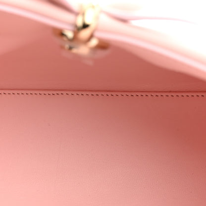 Christian Dior Shiny Smooth Calfskin Small Cigale Bag Rose Songe 5 of 9
