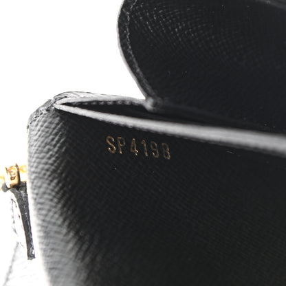 Louis Vuitton Epi Love Lock Twist Chain Wallet Black 7 of 9