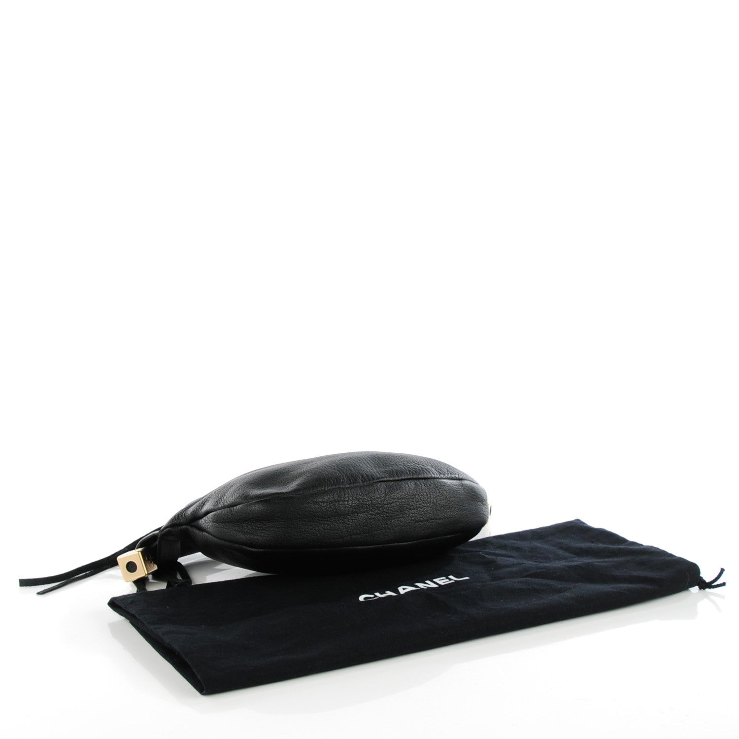 Chanel Calfskin Evening Bag Black 4 of 9