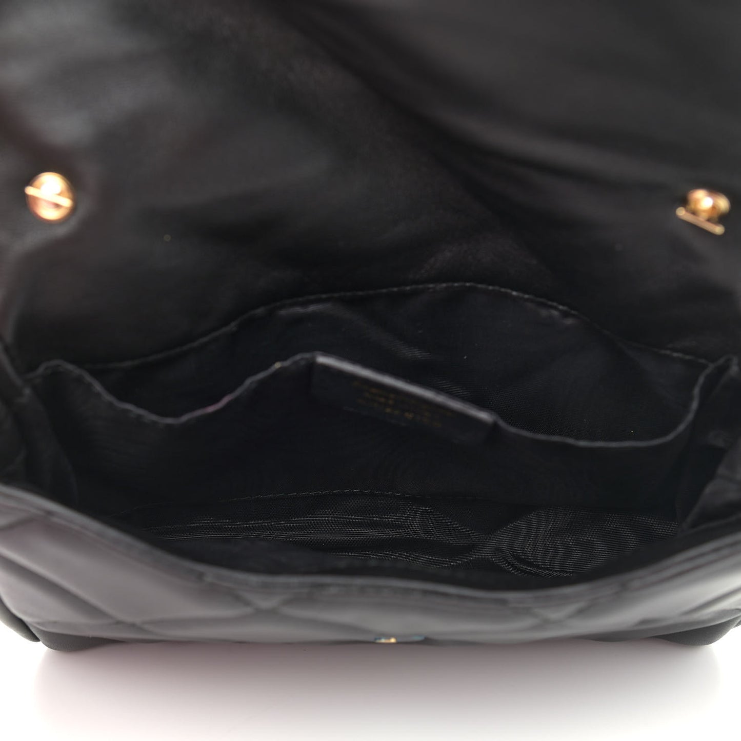 Nappa Quilted Ginny Crossbody Black