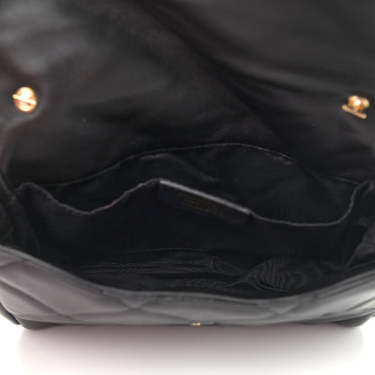 Salvatore Ferragamo Nappa Quilted Ginny Crossbody Black 5 of 10