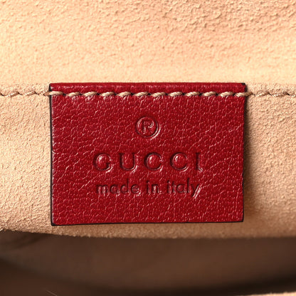 Gucci Piuma Lux Calfskin Small Re(Belle) Crossbody Bag Romantic Cerise 6 of 9