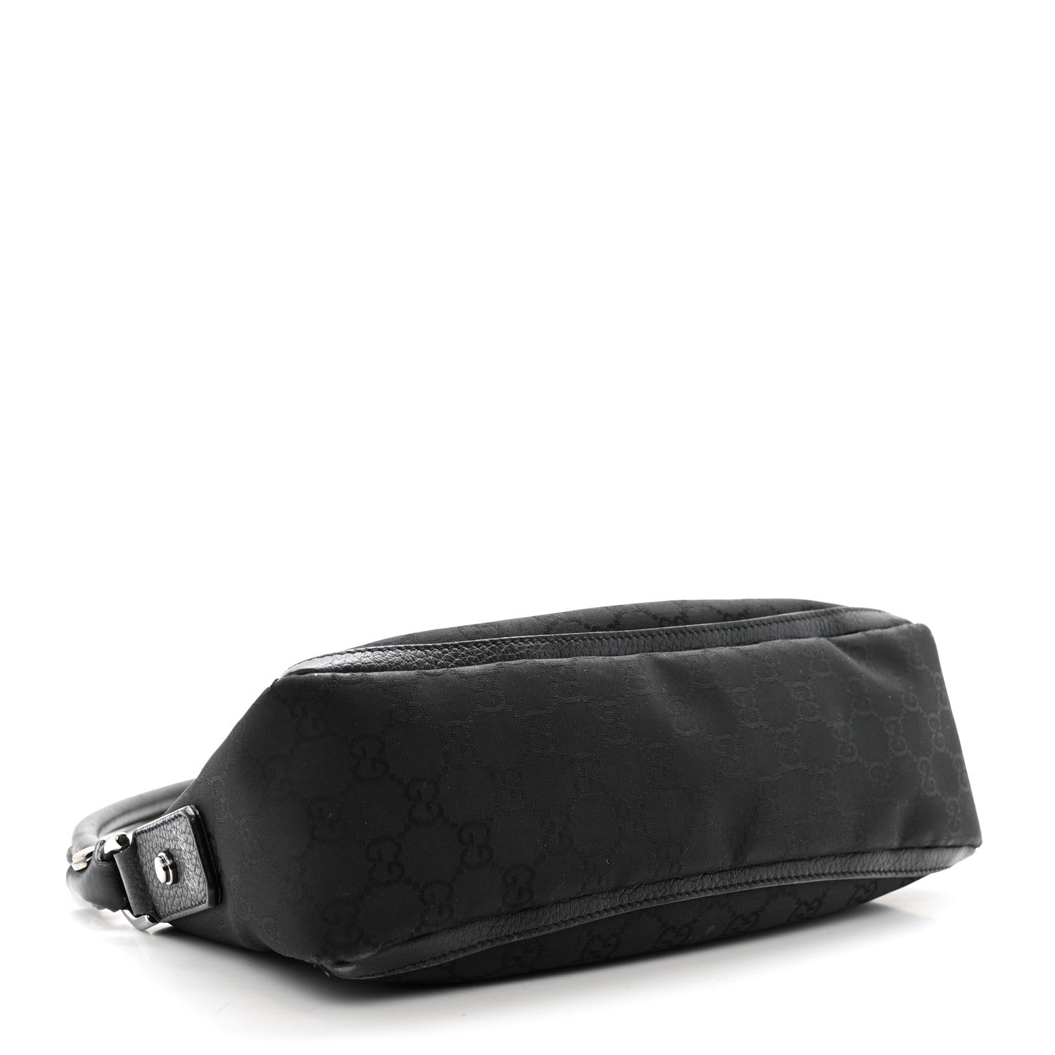 Gucci Monogram D Ring Abbey Pochette Black 4 of 12