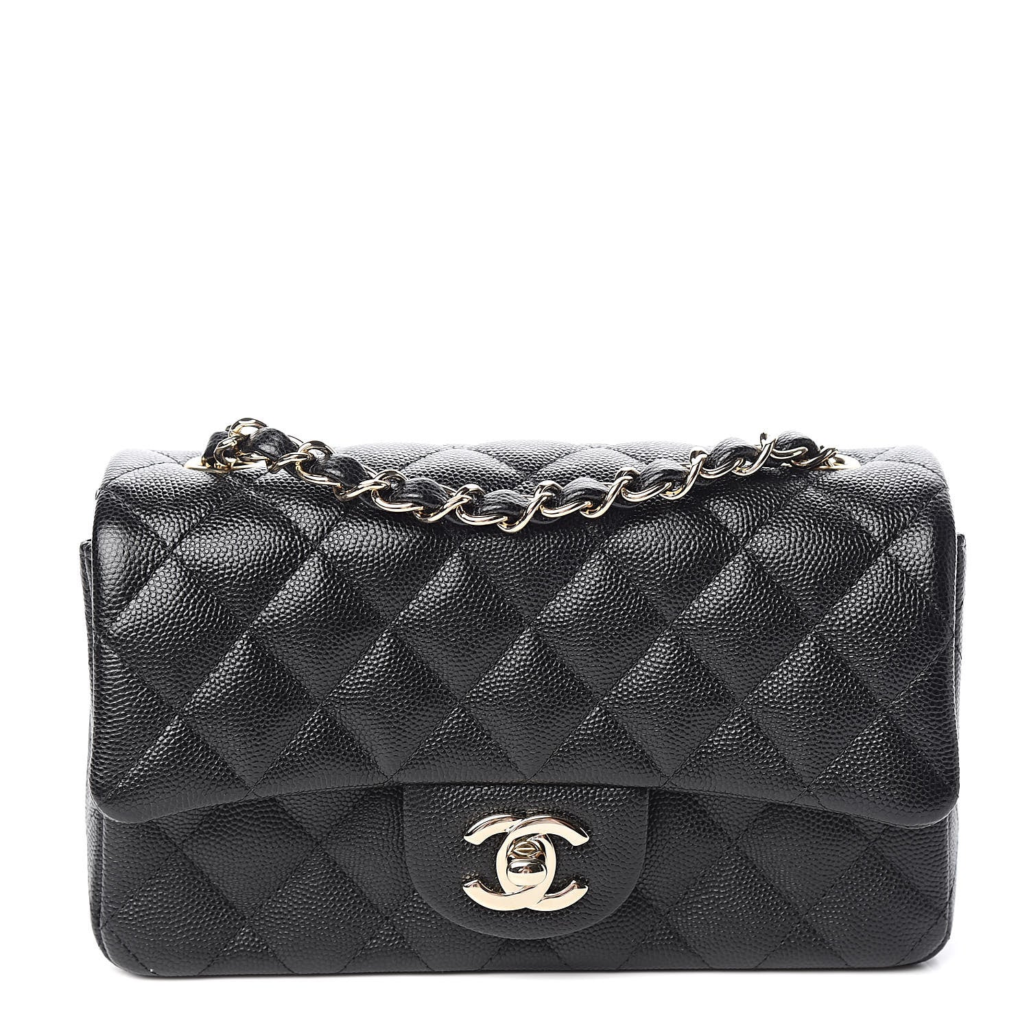Chanel Caviar Quilted Mini Rectangular Flap Black 1 of 11