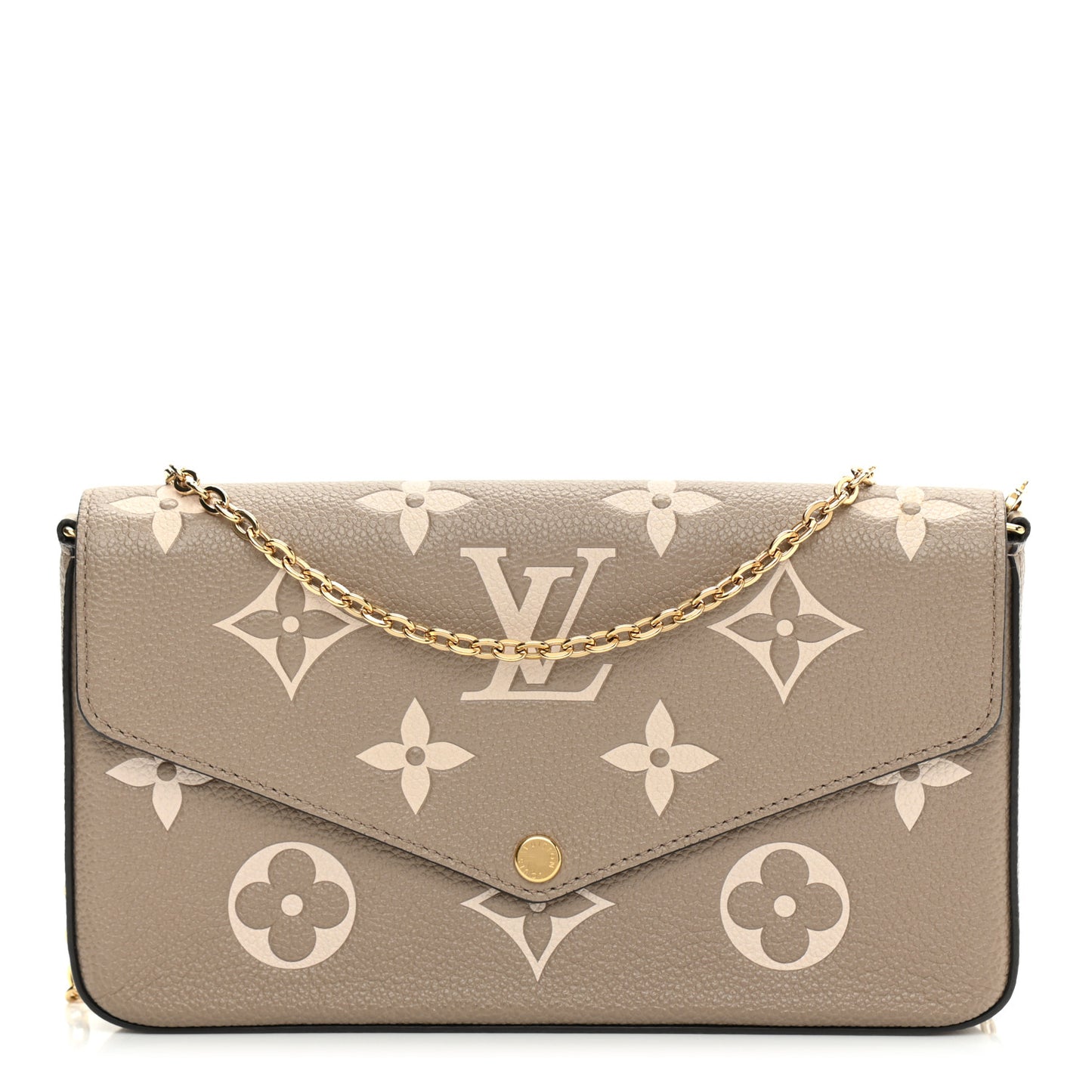 Empreinte Monogram Giant Felicie Pochette Tourterelle Creme